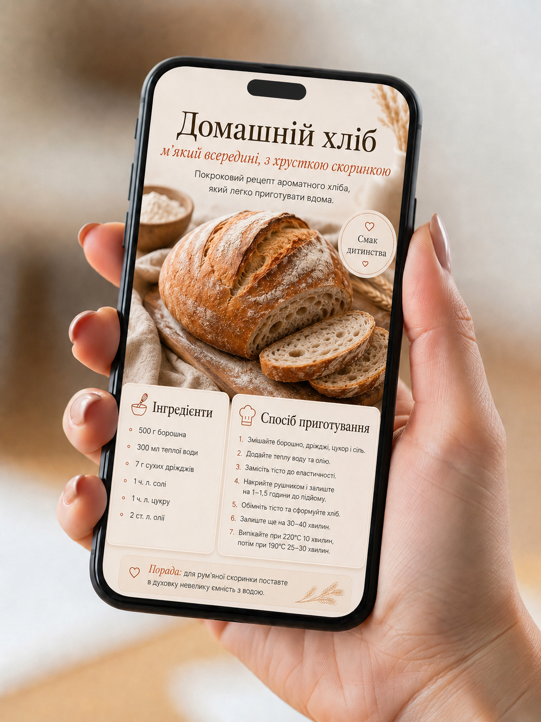 PDF-книга рецептів домашнього хліба